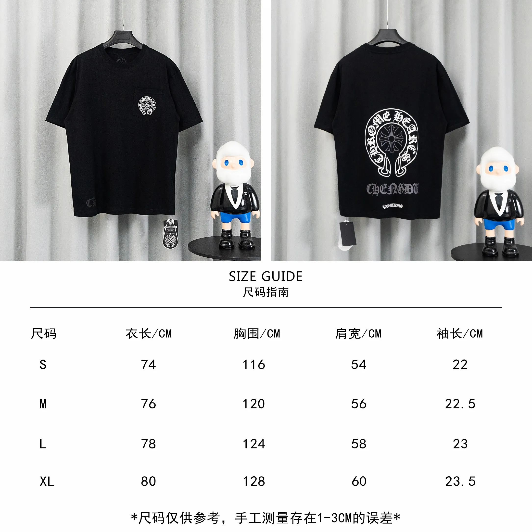 （ ， ） ： Size：S M L XL 26SS New Arrival Same Style ， ， ， S 116 74 22 M 120 76 22.5 L 124 78 23 XL 128 80 23.5